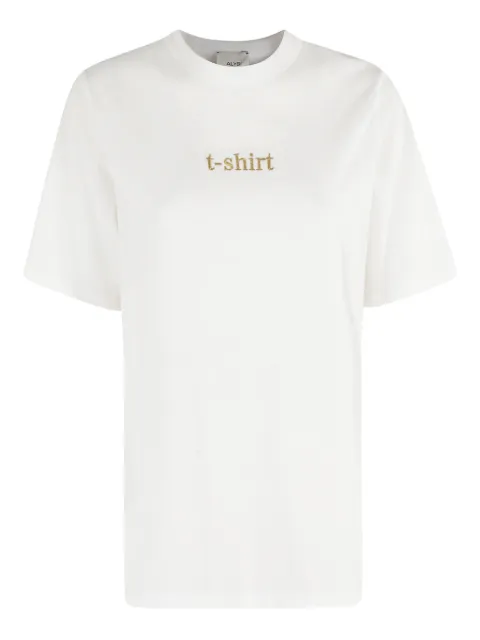 Alysi logo-patch T-shirt White 165424A5211097
