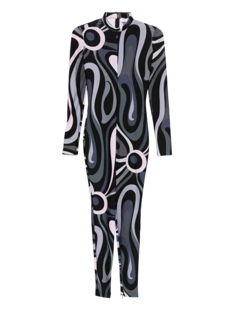 PUCCI marmo-print jumpsuit Black 5UJI405U765