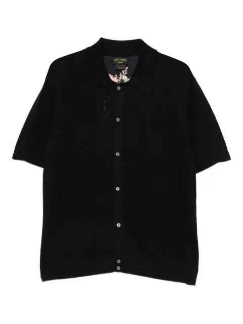 Camilla floral-print button shirt Black 00035793