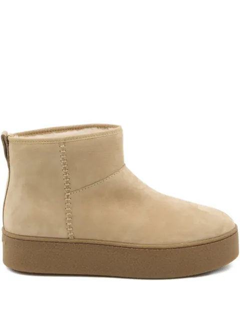 Hogan suede shearling boots Neutrals HXW6980FT506RN