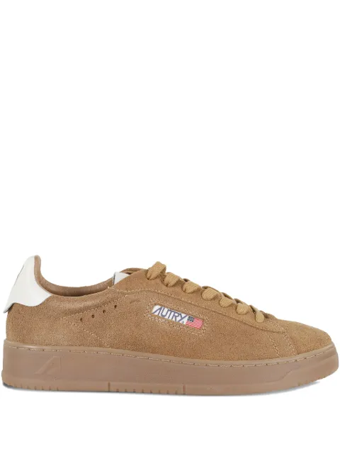 Autry Dallas Low suede leather trainers Brown ADLM097