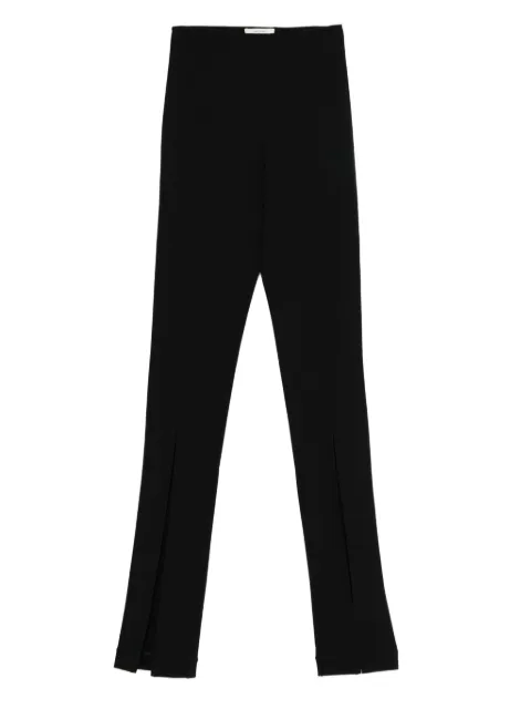 Nensi Dojaka side-slit trousers Black NDTRS0791000100