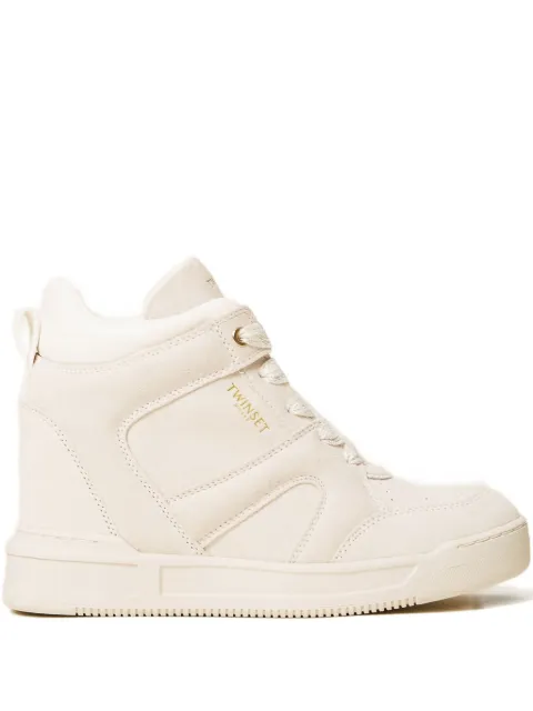 TWINSET suede sneakers Neutrals 252TGT016
