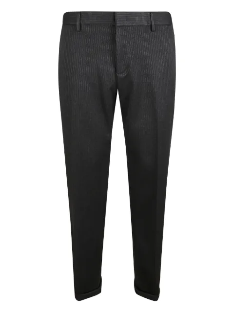 DONDUP pinstripe-pattern trousers Grey UP688ES0071U