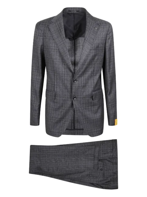 Tagliatore checked two-piece suit Grey 2SVS22B01AI120179ES831