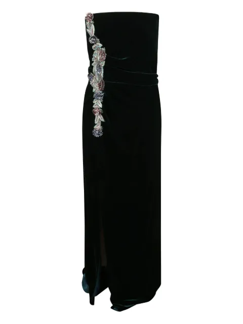 Costarellos Brisha maxi dresse Green FW2585