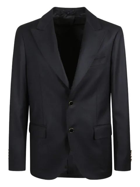 Lardini long-sleeve blazer Black CN689AENCN65403999