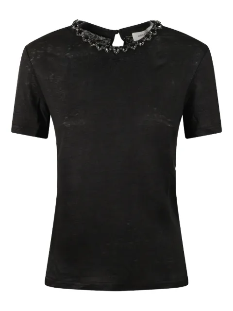ZIMMERMANN embellished T-shirt Black 5484TF25R