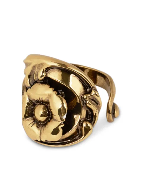 ETRO flower-shaped baroque ring Gold WF5D0007AM007