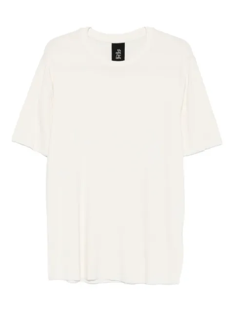 Thom Krom round-neck short-sleeve T-shirt Neutrals MTS890