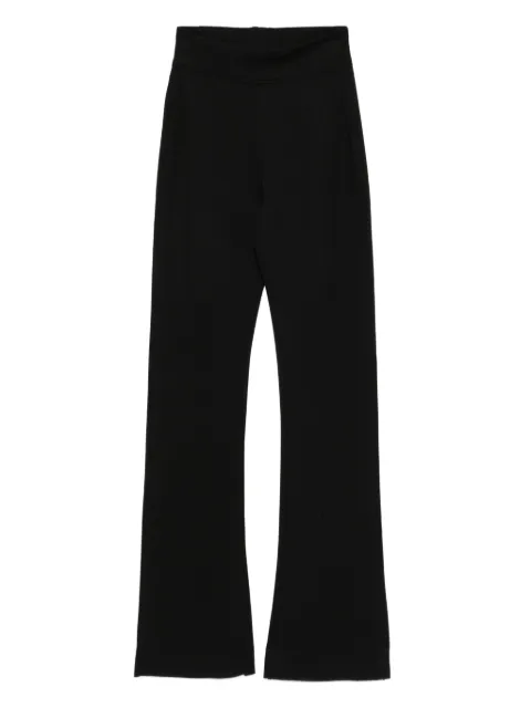 Thom Krom high-waisted flared trousers Black WST42203