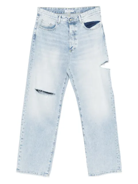 ICON DENIM distressed faded jeans Blue SCOTT