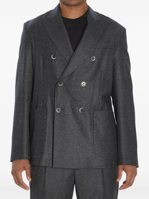 Barena Doria Bita peaked-lapels blazer Black GIU52380501