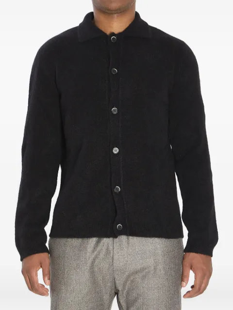 Barena pointed-collar knitted cardigan Black KNU52920505