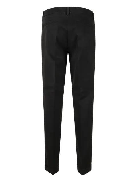 Fay belt loops-detail trousers Black NTW8051530TXLS