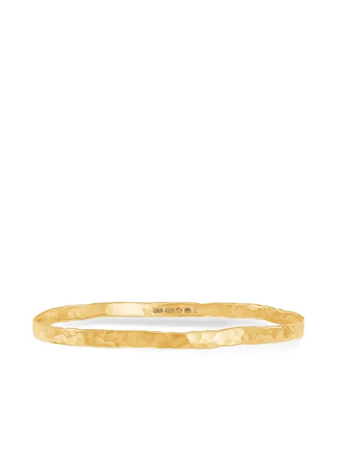 DOWER AND HALL hammered nomad bangle Gold NBG4VMED