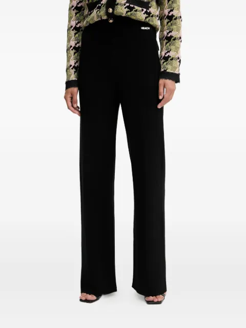 Silvian Heach embellished-button trousers Black GPA25290PA