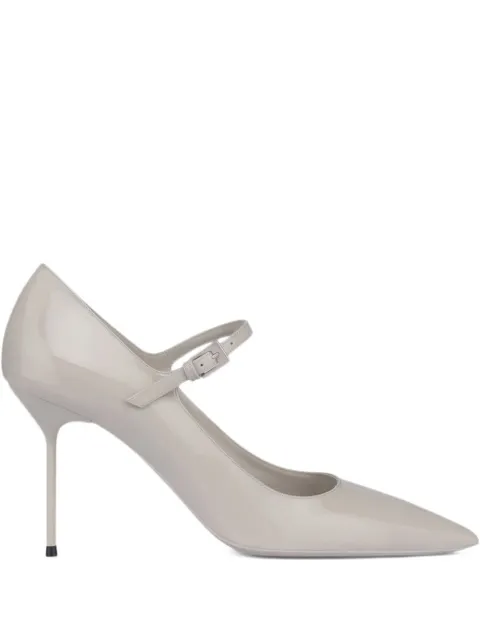Paris Texas 90mm Lidia pointed-toe pumps Grey PX1735XVN01