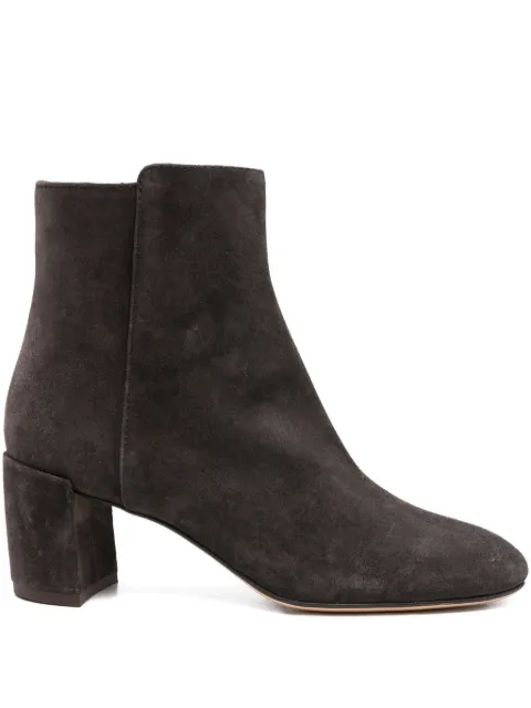 AGL 60mm block-heel suede boots Grey D140622PAFERGU