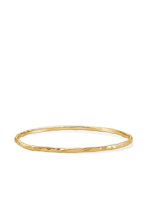 DOWER AND HALL hammered nomad bangle Gold NBG25VMED