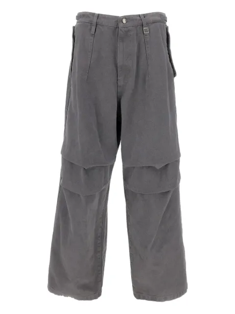 Wooyoungmi layered-panel jeans Grey W253PT25984G