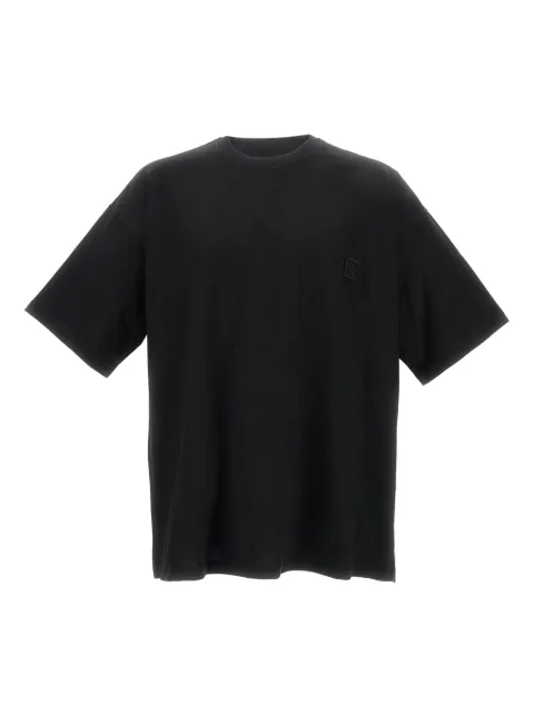Wooyoungmi embroidered-logo T-shirt Black W253TS05718B
