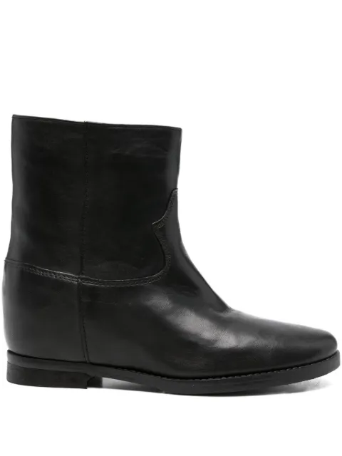 Julie Dee leather ankle boots Black IV313