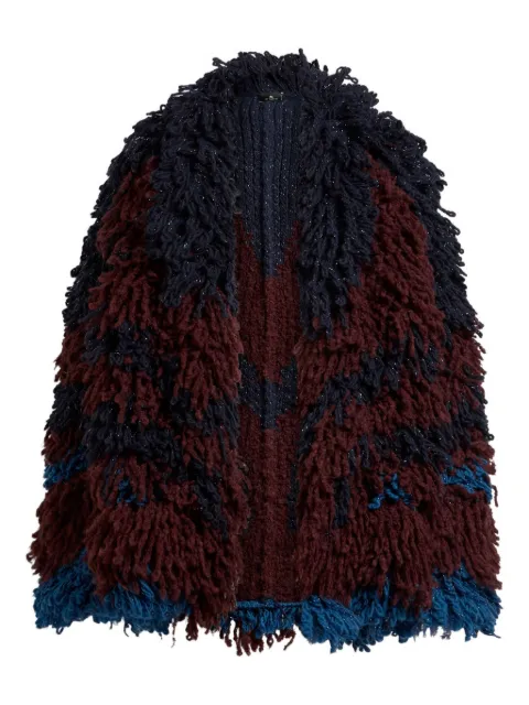 ETRO fur-stitch jacket Red WRKH0016AV718