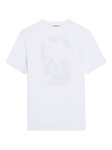 Zadig&Voltaire Stockholm chest-pocket T-shirt White JMTS01792