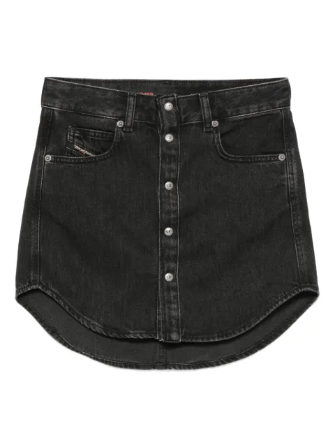 Diesel denim button-front miniskirt Black A17916068KE