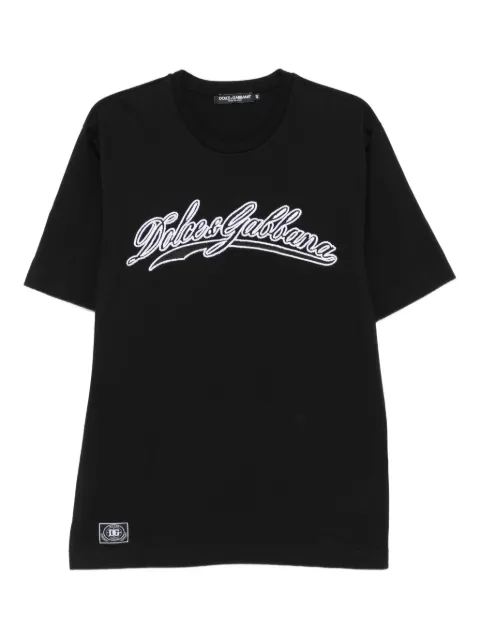 Dolce & Gabbana logo t-shirt Black G8PN9ZG7PIX