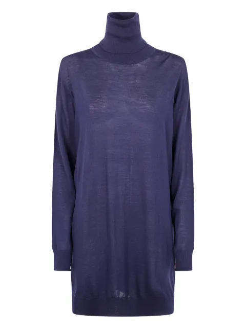 Liviana Conti Isa turtleneck sweater Blue F5WA26