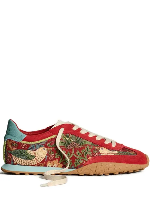 Hoff Bridge Morris floral-print sneakers Red 22561002