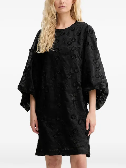 MUNTHE Pansi floral mini dress Black 252131625225