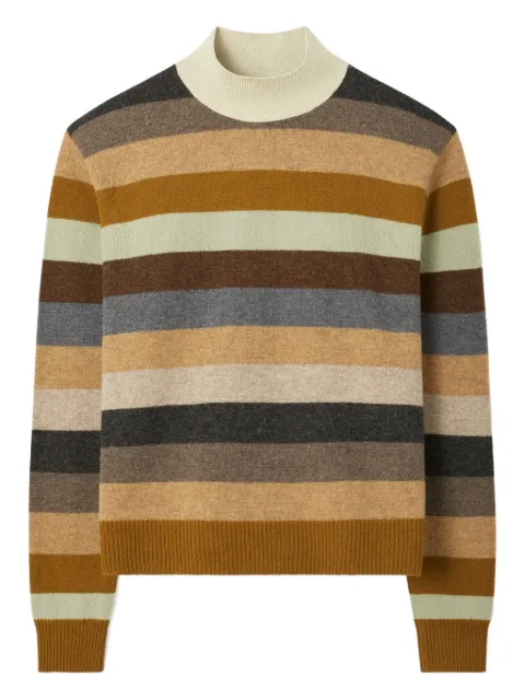 Tory Burch wool turtleneck sweater Brown 174718