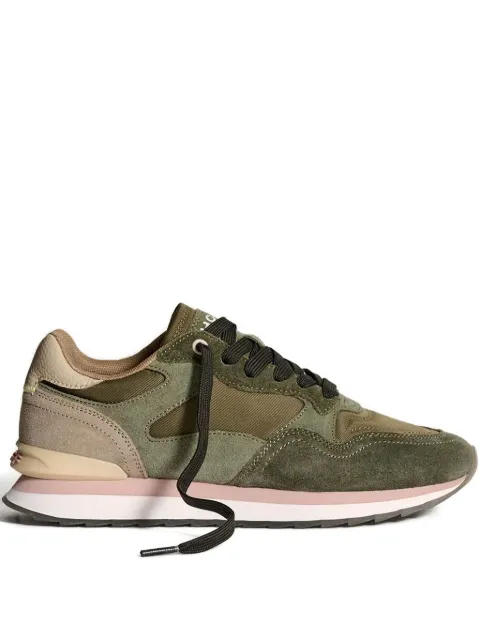 Hoff 30mm City Los Angeles panelled lace-up sneakers Green 22502009