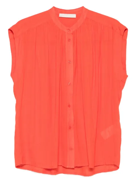Vanessa Bruno buttoned-front sleeveless shirt Orange 1EVA32V09023