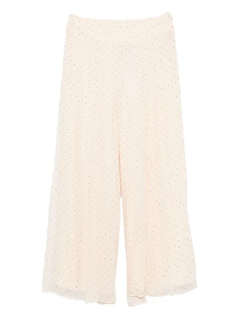 ZIMMERMANN Hypnotic Cascading culottes Neutrals 5255PF251