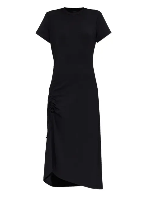 AllSaints crew-neck midi dress Black MILAW048DD
