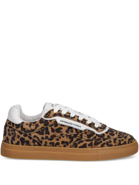 Copenhagen leopard-print sneakers Brown CPH90