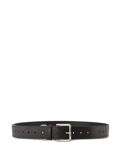 Givenchy leather buckle belt Black BK407HK18A