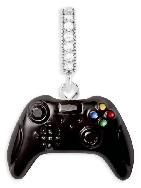Crystal Haze Gamer zirconia-embellished pendant Silver CRYSTAANTOBS8308