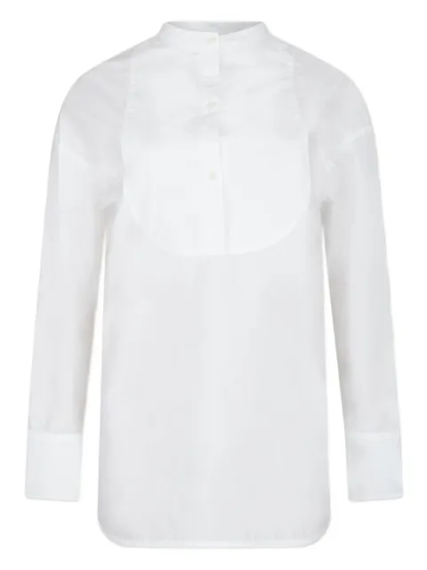 Loulou long-sleeved panelled shirt White LOULOUIRTWHI7719