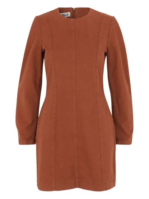 Baum Und Pferdgarten Alfreda puff-sleeve dress Brown BAUMUESSRUS5783
