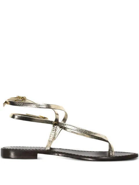 CAPRI POSITANO SANDALS ANa leather sandals Neutrals CAPRIALSGOL7255