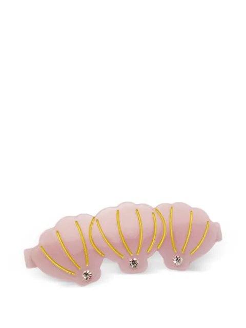 Valet Studio shell-detail hair clip Pink 650036L
