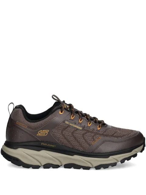 Skechers waterproof lace-up sneakers Brown 237694