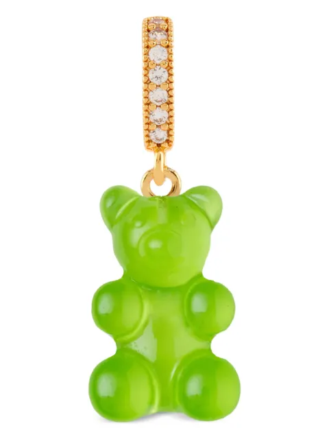 Crystal Haze Mega Nostalgia Bear pendant Green CRYSTATORGOL7711