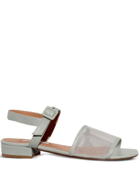 About Arianne Marini panelled leather sandals Grey ABOUTALSSAG0947