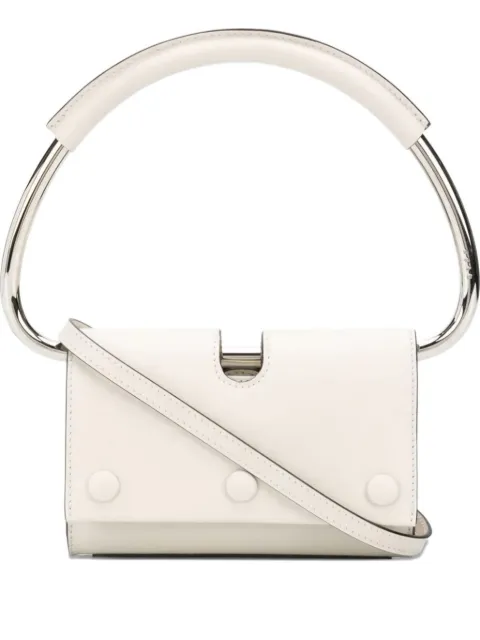 Stée small Neo leather shoulder bag White STEABAGOFFENEO